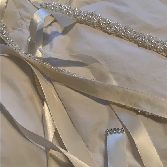 Bridal dress belt - Picture 3 of 3